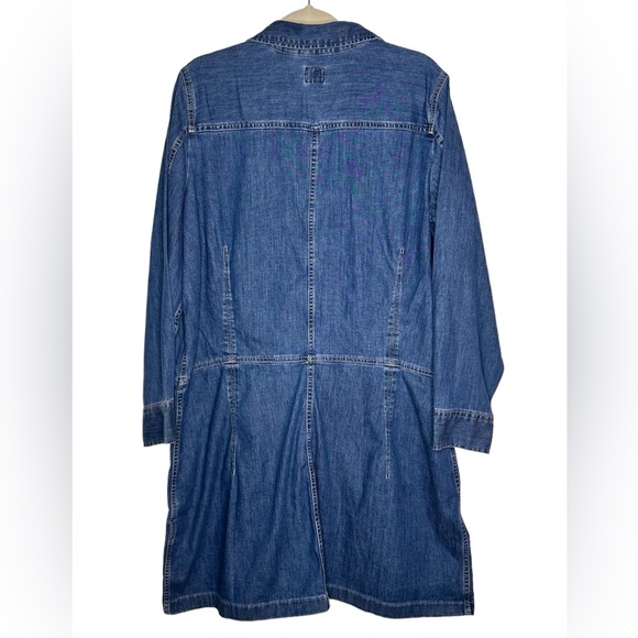 Leviβs Plus Size Denim Dress Snap Up NWT Size 2X - Picture 3 of 14